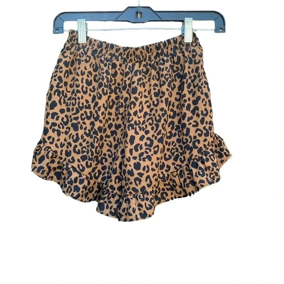 SIENNA Sky women's XS lined cheetah print shorts - Picture 3 of 3